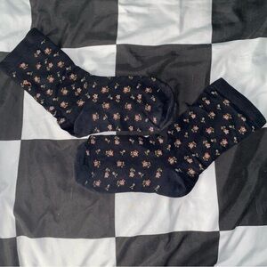 Floral socks